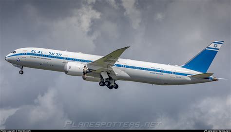 X Edf El Al Israel Airlines Boeing Dreamliner Photo By Theo