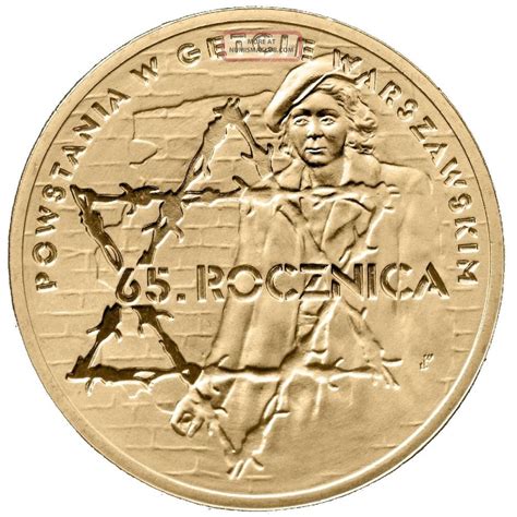 Nordic gold is an alloy which combines copper (89%), with smaller quantities of aluminium, zinc and tin. Warsaw Ghetto Uprising - Nordic Gold Coin