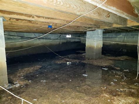 Water In Your Crawl Space Common Causes Of Wet Crawl Spaces