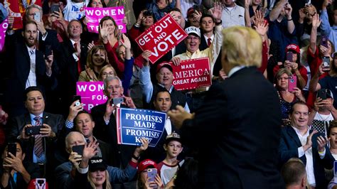 trump rallies for republicans but finds ‘do not enter signs in some races the new york times