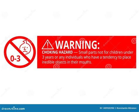 Caution Choking Hazard Svg