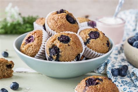 Reviewed by millions of home cooks. High Fibre Blueberry Muffins Recipe | Odlums