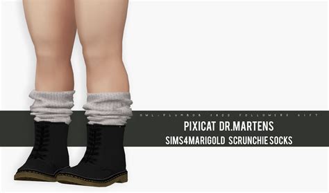 My Sims 4 Blog Ts3 Dr Martens Conversion And Adult Socks For Toddlers