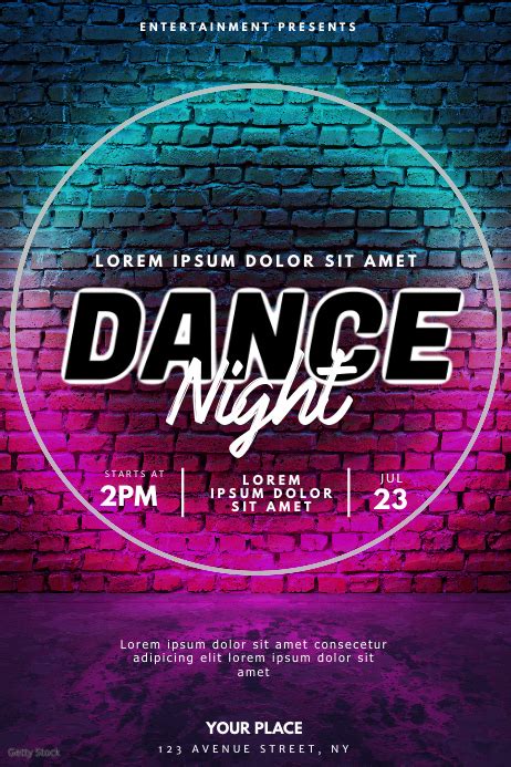 Dance Event Flyer Template Postermywall