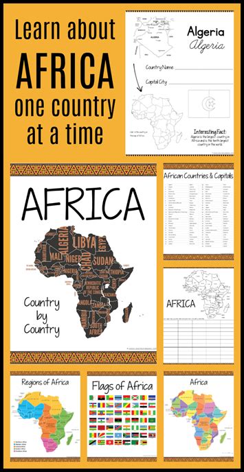 Africa Activities For Students
