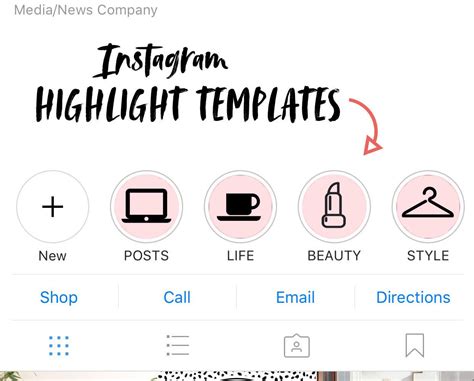 How to create instagram stories highlight covers. Instagram Story Highlight Templates ~ Templates ~ Creative ...