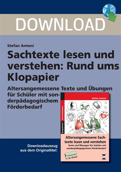 Kostenlose übungsblätter für das fach deutsch klasse 5 und klasse 6. Lesetexte Sachtexte Klasse 7 Zum Ausdrucken ...