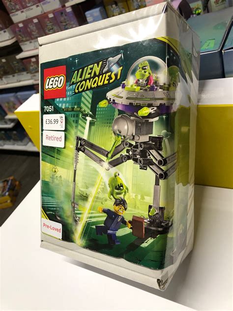 Lego Alien Conquest Tripod Invader 7051 Ebay