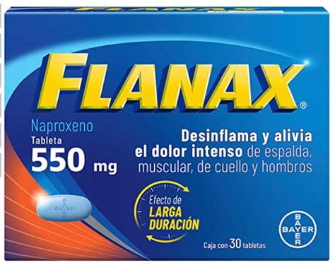 Flanax Caja Con Tabletas Por En Amazon
