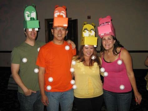 We Love The Added Ping Pong Balls On Their Shirts Photo Pinterest Group Halloween Costumes