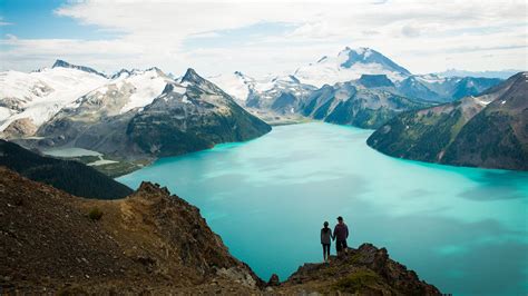 Stunning Hike View Of Lake In Garibaldi Provincial Park British Columbia Canada Windows