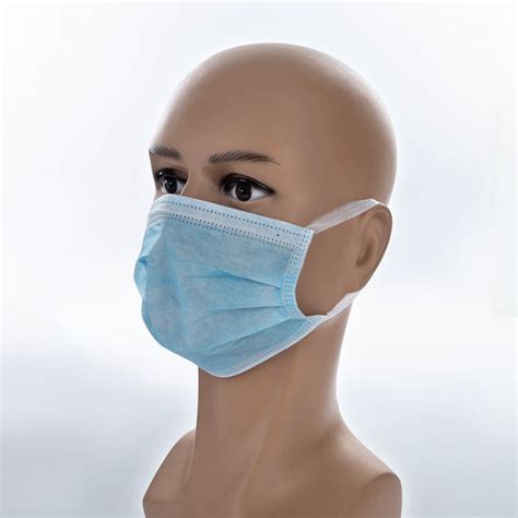 China Hospital Clinic Use 3 Ply Non Woven Face Mask With Tie On China