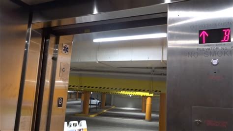 Elevator Industries With Ecc Garage Elevator At Kaiser Downtown