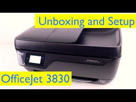 Hp printer driver is a software that is in charge of controlling every hardware installed on a computer, so that any installed hardware can interact with. HP Officejet 3830 Wireless Setup and Unboxing | and Ink Install - All in one Printer setup - YouTube