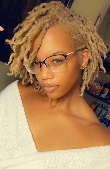 Short Dreads Hairstyle For Ladies Hairstyle Guides