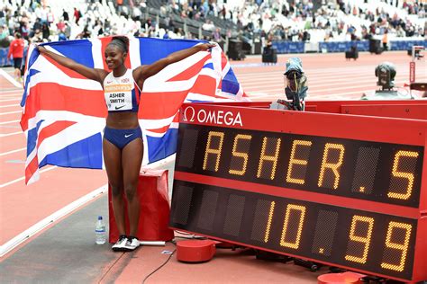 On This Day In 2015 Dina Asher Smith Breaks 11 Second Barrier For 100m The Independent