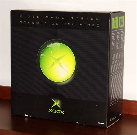 original microsoft xbox video game system sealed box contains video game console and controller
