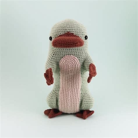 Crochet A Mr Perry The Platypus Amigurumi Designed By Irene Strange