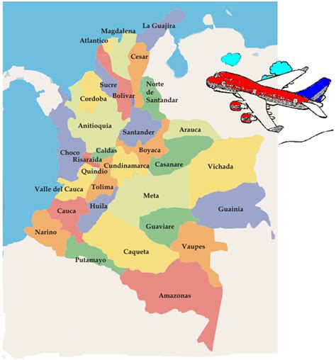 Mapa Político De Colombia Con Departamentos Y Capitales Derrick Davenport