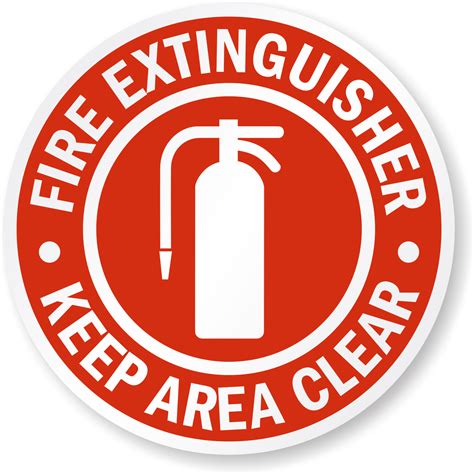 Fire Extinguisher Signs Printable