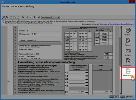 Umsatzsteuervoranmeldung formular 2018, 2017, 2016. Einnahmenüberschussrechnung (EÜR): So geht's | MeinBüro