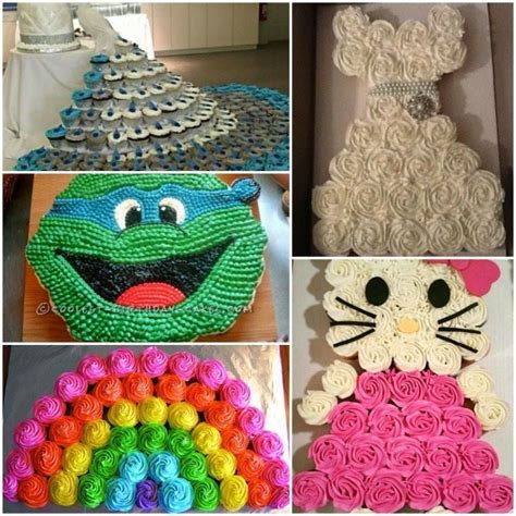 Wow Try These Cupcake Cake Ideas Pull Apart Cupcakes Pull Apart