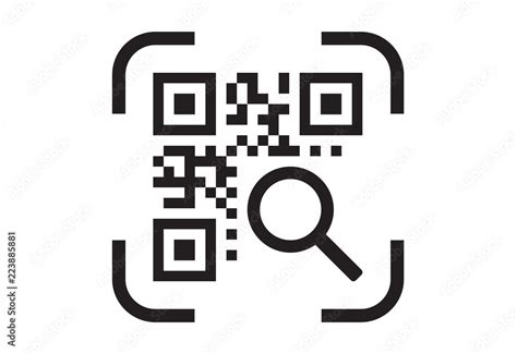 Qr Code Scanner Icon Barcode Scanner Icon Stock Vector Adobe Stock