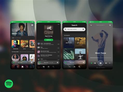 Spotify App Redesign Search By Muzli