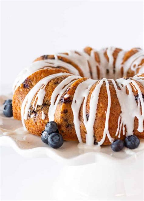 Blueberry Bundt Cake With A Cake Mix Practically Homemade