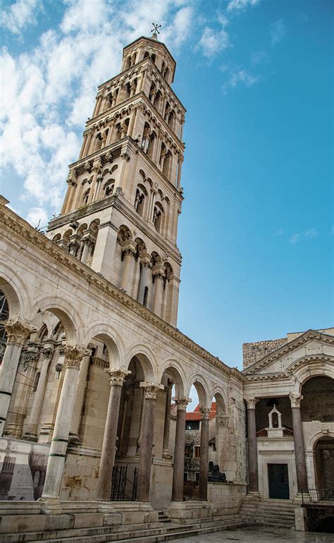 The Ancient Roman Ruins Diocletians Palace In Split Photograph By