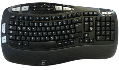 Logitech K350 Compact Keyboard Black Umgelabelt In German Usb Ebay