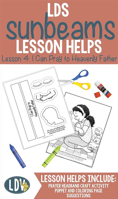 Lds Sunbeam Lesson Helps For Primary 1 Manual All New For 2017 Lds