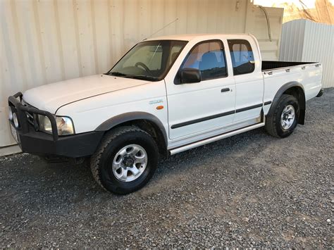 4x4 Ute Ford Courier 2004 White Used Vehicle Sales