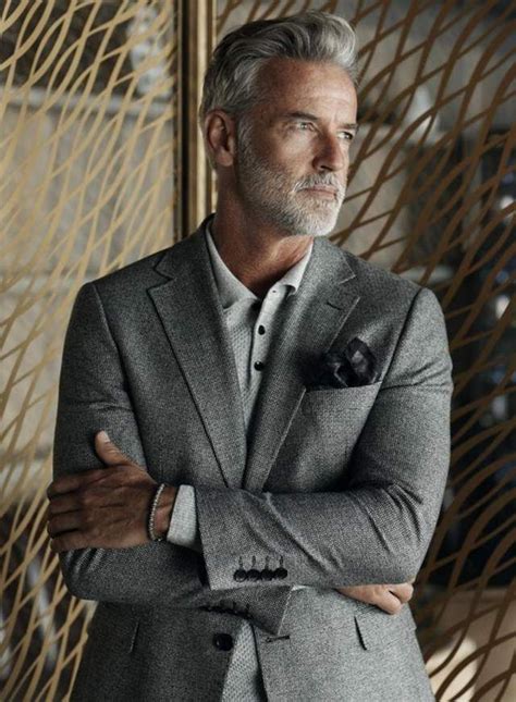 Kult Model Agency Sedcard 265 Fashion For Men Over 50 Handsome