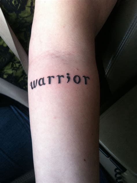 Warrior Tattoo Semicolon Tattoo On The Inside Of My Left Forearm I