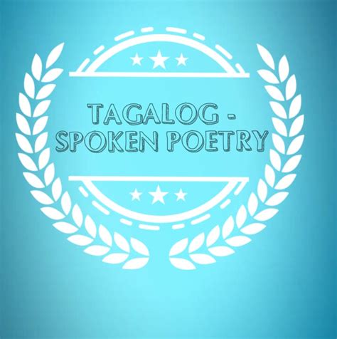 Tagalog Spoken Poetry