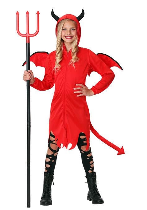 Halloween Costumes For Kids Devil Girls