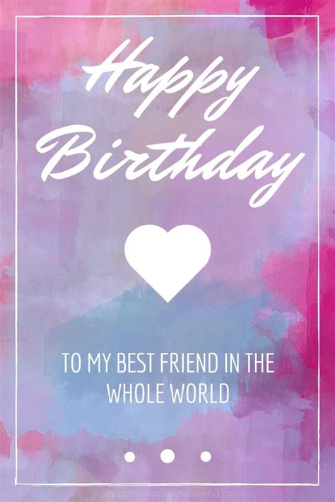 I wish all of us to try our best to be. 150 Ways to Say Happy Birthday Best Friend | Happy ...