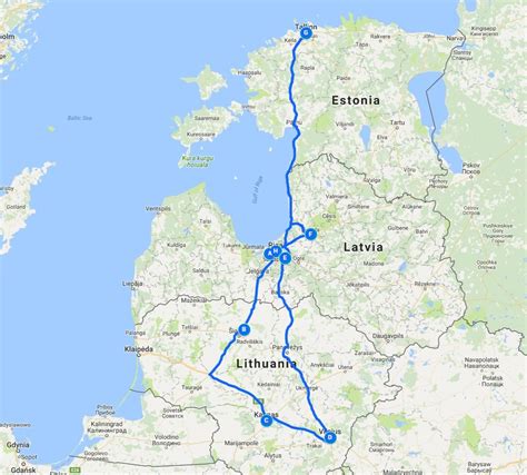 Ultimate Baltic Road Trip Itinerary: a drive through Lithuania, Latvia ...