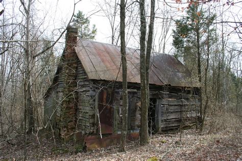An Abandoned Cabin In The Woods Photo Taken By Clayton Sieg In Indiana