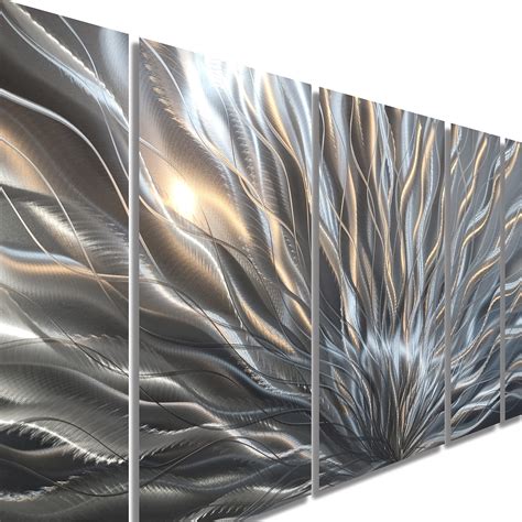 Buy Statements2000 Contemporary Metal Art Large Aluminum Wall Art