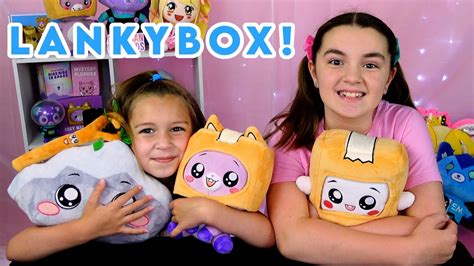 We Got Lankybox Baby Plush Foxy Boxy Rocky And Sticky Kids Toys Youtube