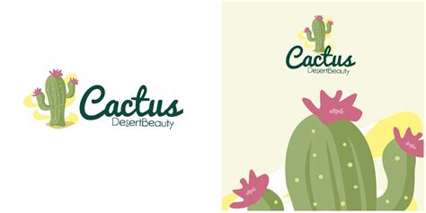 Cactus Logo By Maradesign Codester