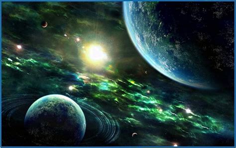 Screensavers Pc Space Planets Download Screensaversbiz