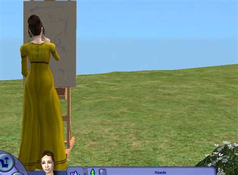 Mod The Sims Regency Dresses In Five Muted Colors