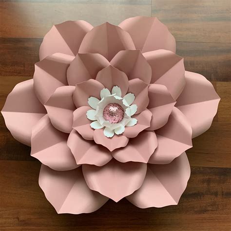 Giant Paper Flowers Tutorial Paper Flower Templates Crepe