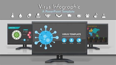 Virus Infographic Template For Powerpoint A Powerpoint Template From