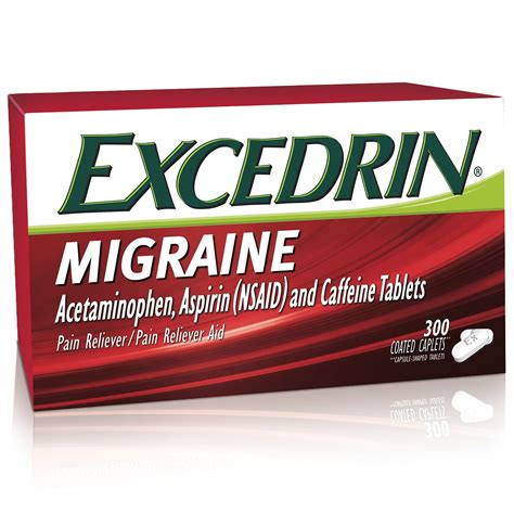 Excedrin Migraine Tablets 300 Ct