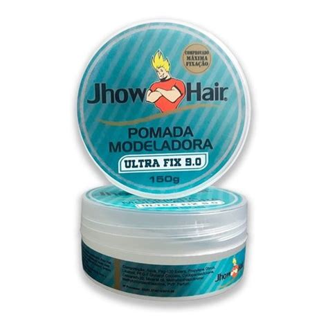Pomada Capilar Jhow Hair Ultra Fix Incolor G Shopee Brasil