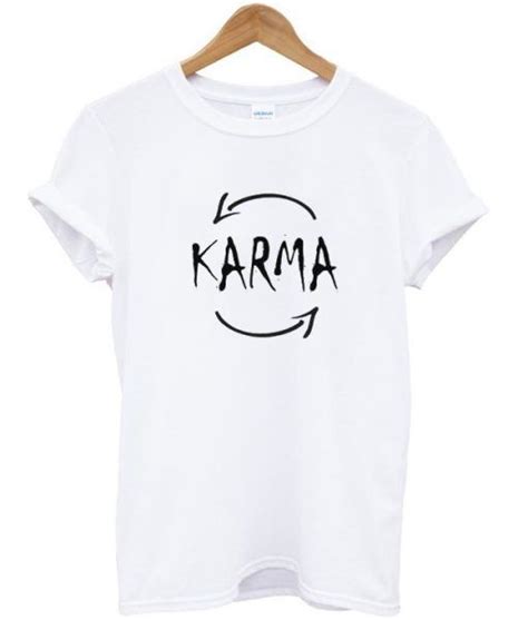 Karma T Shirt Fr05 In 2020 Karma Shirts T Shirt Painting Printed Shirts